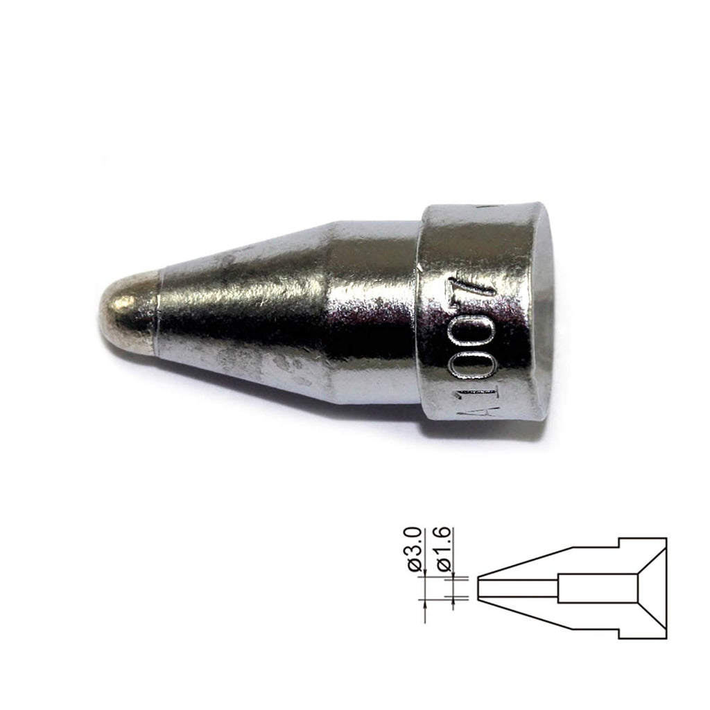 [Australia - AusPower] - Hakko A1007 Desoldering Nozzle, 1.6mm, for 802/807/808/817 A1007 1.6mm 