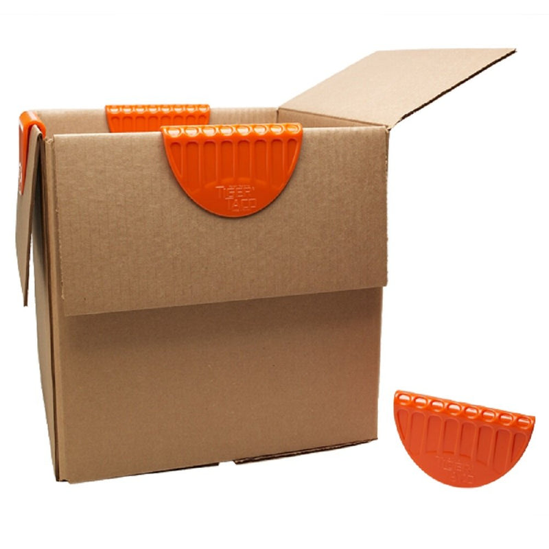 [Australia - AusPower] - Tiger Taco, Box Flap Holders, Makes Packing and Unpacking Boxes Easy (Plastic, Set of 4) 