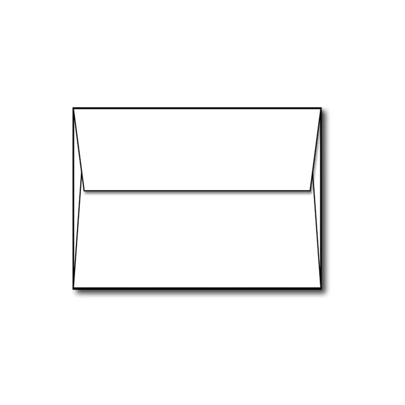 [Australia - AusPower] - 4" x 6" Envelopes for Invitations - Bright White A6 Envelopes (4 3/4" x 6 1/2") - Square Booklet Flap (100 Envelopes) 100 Envelopes 