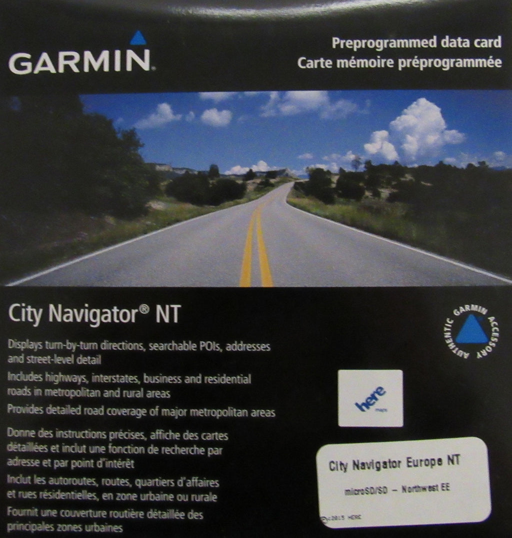 [Australia - AusPower] - Garmin City Navigator Eastern Europe NT for Detailed Maps of Poland, Czech, Slovakia, Hungary, Austria, Slovenia, and Croatia (microSD/SD Card) Standard Packaging 