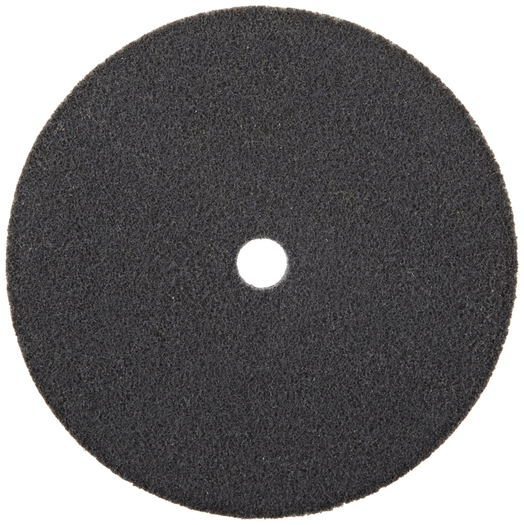 [Australia - AusPower] - Scotch-Brite EXL Unitized Wheel, Silicon Carbide, 5000 rpm, 6" Diameter, 5/8" Arbor, 2S Fine Grit (Pack of 1) 