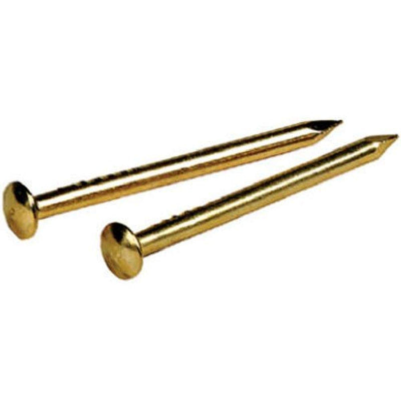 [Australia - AusPower] - The Hillman Group 122627 Solid Brass Escutcheon Pins, 5/8 x 18-Inch 