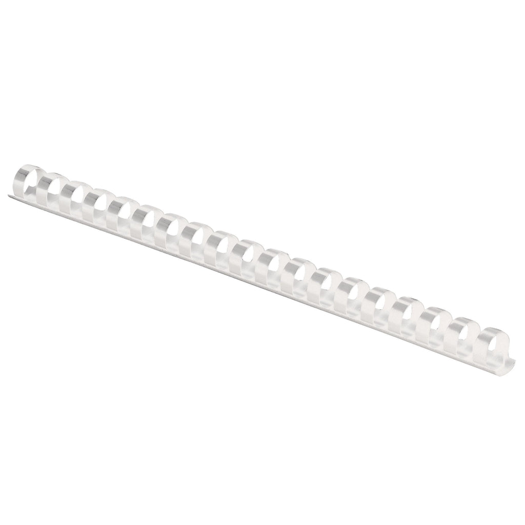 [Australia - AusPower] - Fellowes 52372 Plastic Comb Bindings, 1/2" Diameter, 90 Sheet Capacity, White (Pack of 100 Combs) 