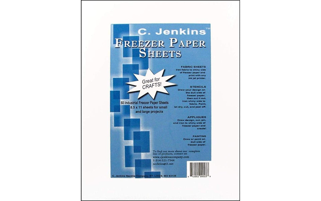 [Australia - AusPower] - C. Jenkins 50 Industrial Freezer Paper Sheets 8.5" x 11" (Original Version) 