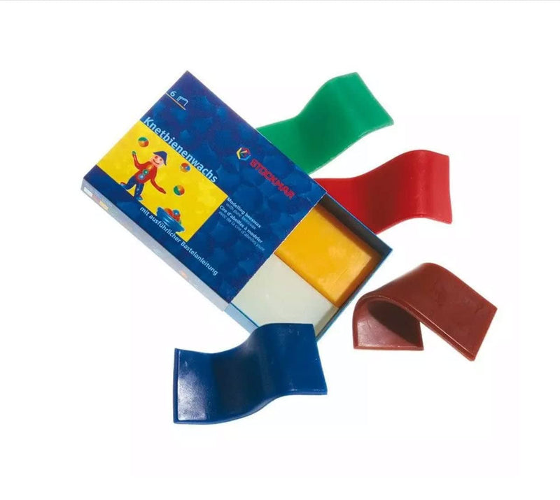 [Australia - AusPower] - Stockmar Decorative Modelling Beeswax - 6 Colors - 100x40 mm 