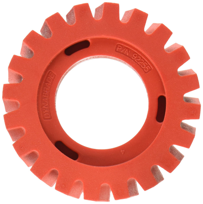 [Australia - AusPower] - Dynabrade 92255 4-Inch Diameter by 1-1/4-Inch Wide RED-TRED Eraser Wheel; Wheel Only, Red 