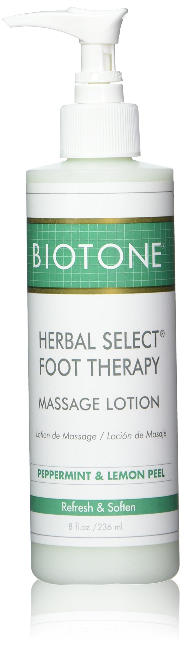 [Australia - AusPower] - Biotone Herbal Select Massage Products Foot Therapy Lotion, 8 Ounce 