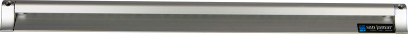 [Australia - AusPower] - San Jamar CK6524A Anodized Aluminum Slide Check Rack, 24" Length x 3/4" Width x 2" Height 