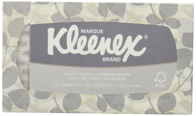 [Australia - AusPower] - KLEENEX Pop-Up Box Hand Towels, Paper, 9 x 10-1/2, 120/pack 