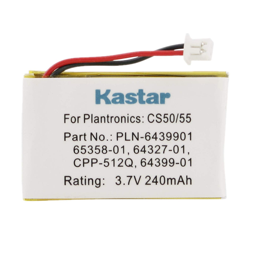 [Australia - AusPower] - Kastar Battery Replacement For Plantronics CS50 CS50-USB CS55 CS60 6535801 202599-03 64327-01 64399-01 64399-03 PL-64399-01 ED-PLN-6439901 PLN-6439901 