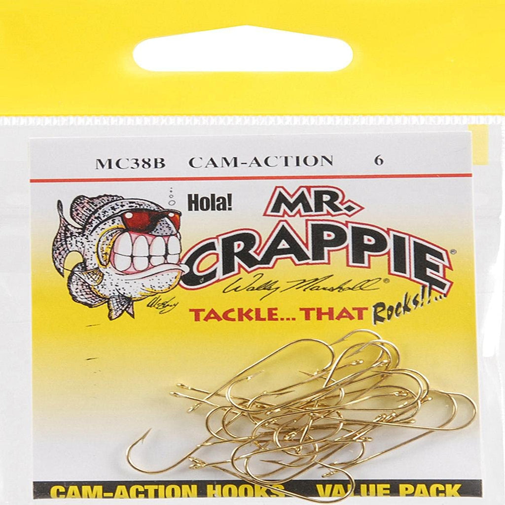 [Australia - AusPower] - Mr. Crappie MC38B 6 Cam-Action Hooks 