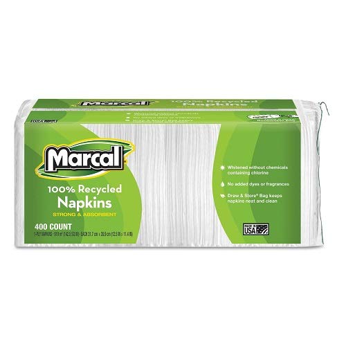 [Australia - AusPower] - MRC6506PK - Marcal 100% Recycled Luncheon Napkins 