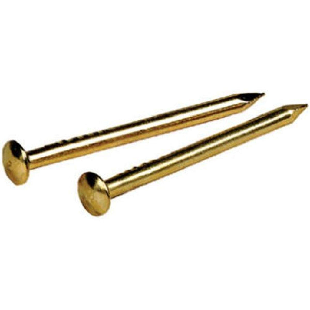 [Australia - AusPower] - The Hillman Group 122622 Brass Plated Escutcheon Pins, 3/4 x 18-Inch 