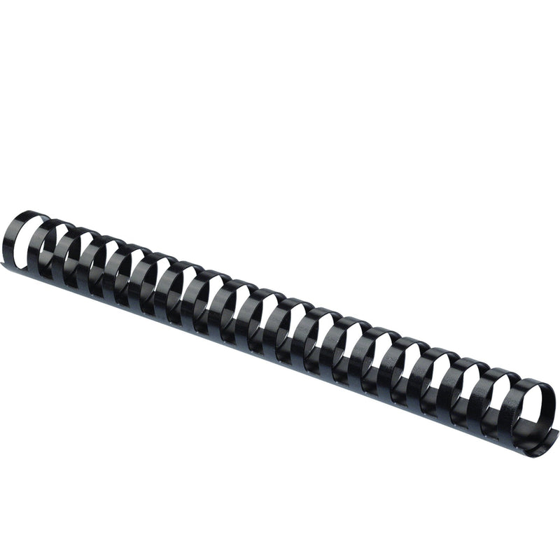 [Australia - AusPower] - Fellowes Binding Combs Plastic Black 3/4 Inch 25 Pack (52509) 