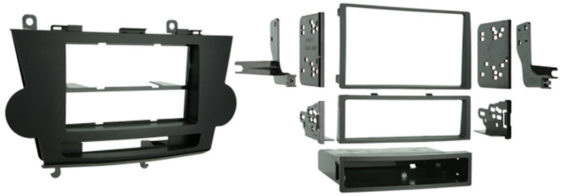 [Australia - AusPower] - Metra Single DIN / Double DIN Installation Kit for 2008-2009 Toyota Highlander Vehicles Standard Packaging 