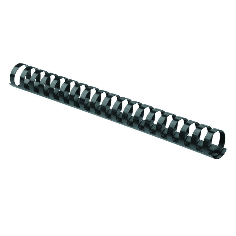 [Australia - AusPower] - Fellowes Plastic Comb Bindings, 1 Inch, 200-Sheet Capacity, Black, 10 per Pack (52383) 
