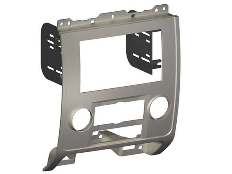 [Australia - AusPower] - Scosche FD1436B Compatible with 2008-12 Ford Escape / Mercury Mariner / Mazda Tribute, ISO Double DIN & DIN+Pocket Dash Kit; Silver Standard Packaging 