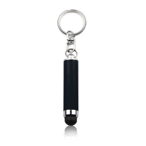 [Australia - AusPower] - Stylus Pen for Samsung Galaxy Prevail (Stylus Pen by BoxWave) - Bullet Capacitive Stylus, Mini Stylus Pen with Keyring Loop for Samsung Galaxy Prevail - Jet Black 