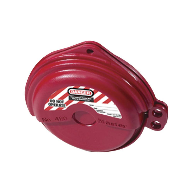 [Australia - AusPower] - Master Lock 480 Lockout Tagout Rotating Gate Valve Lockout For 1" - 3" Valve Handle Diameters 