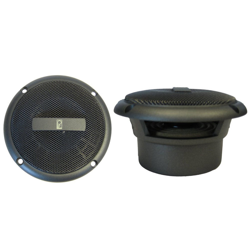 [Australia - AusPower] - Poly-Planar MA3013G Round Flush Mount Speaker Pair, Gray, 3-Inch 