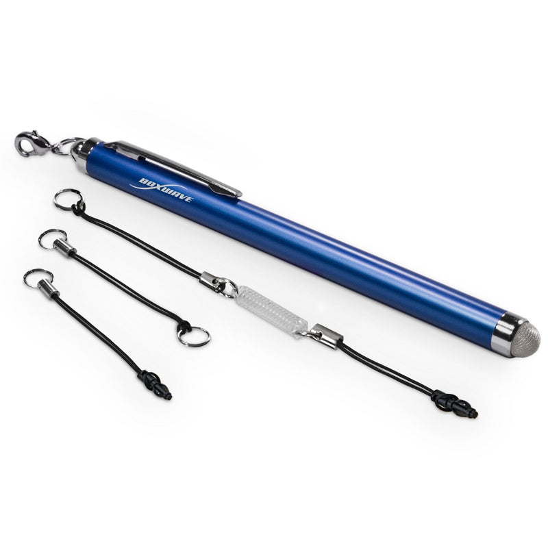 [Australia - AusPower] - Stylus Pen for iPad 2 (Stylus Pen by BoxWave) - EverTouch Capacitive Stylus, Fiber Tip Capacitive Stylus Pen for iPad 2, Apple iPad 2 - Lunar Blue 