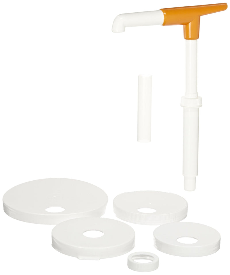 [Australia - AusPower] - CARLISLE FOODSERVICE PRODUCTS San Jamar P7410 6 Piece Mega Pump and Pump Kit,White" } 