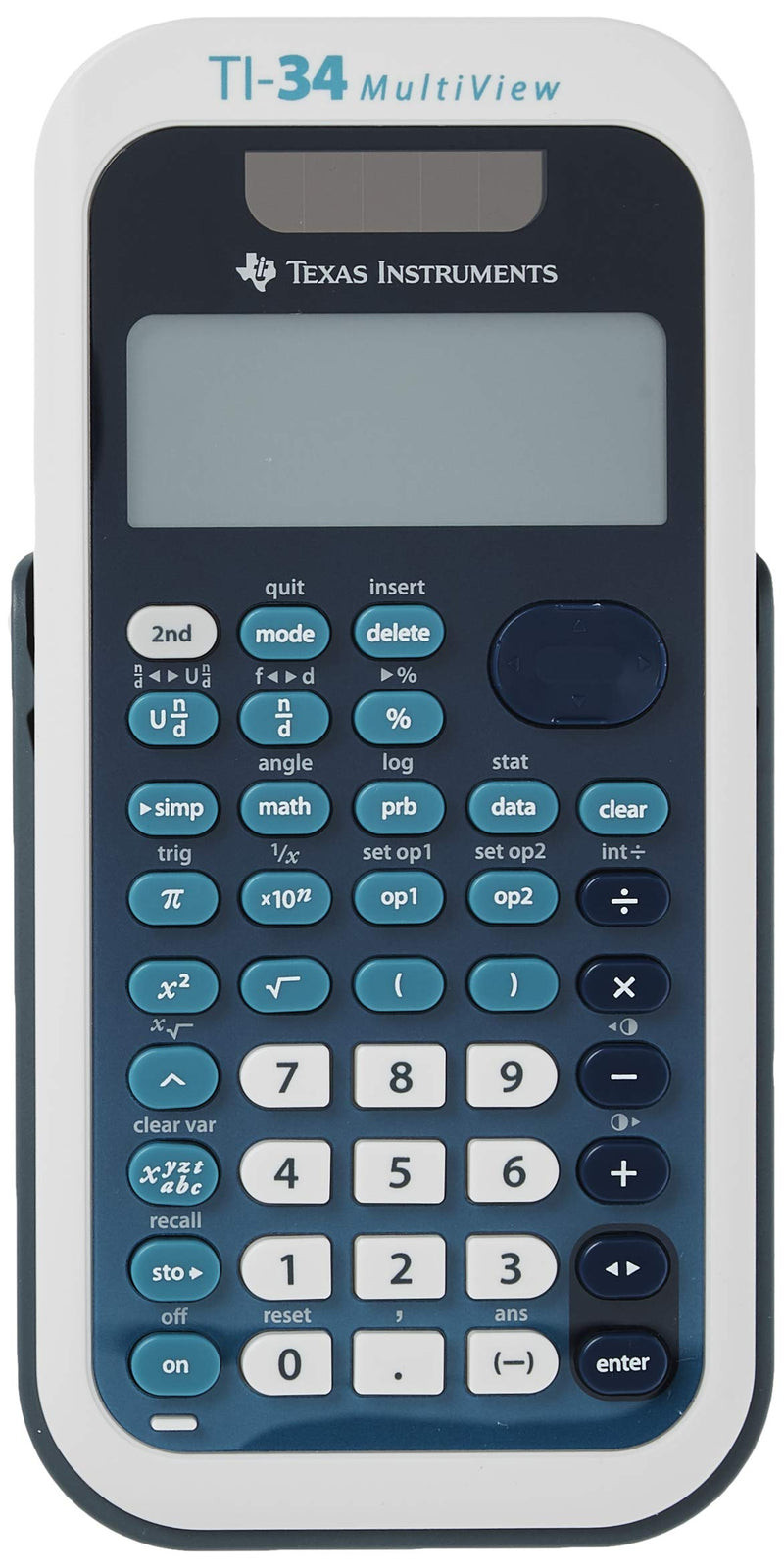 [Australia - AusPower] - Texas Instruments TI-34 MultiView Scientific Calculator Blue, White Single Pack 