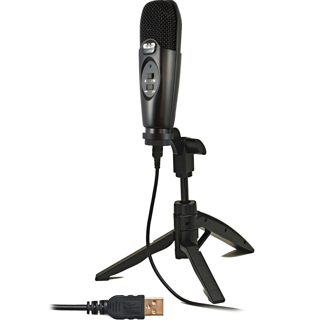 [Australia - AusPower] - CAD Audio U37 USB Studio Condenser Recording Microphone 