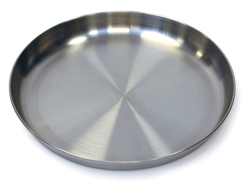 [Australia - AusPower] - Stansport Stainless Steel Camping Plate, 9.25-Inch, One Size (263) 
