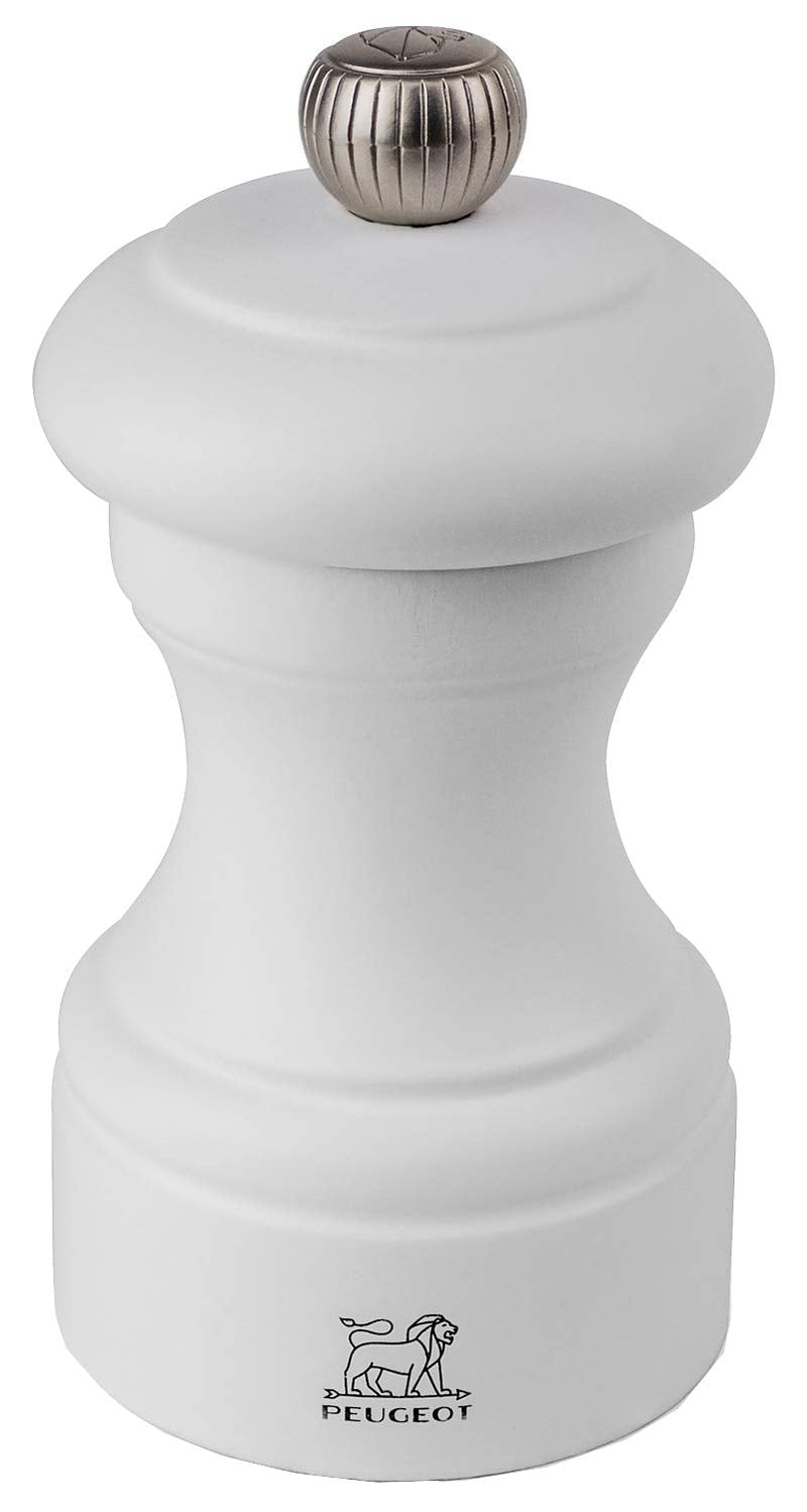 [Australia - AusPower] - Peugeot 22440 Bistro 4 Inch Salt Mill, White Matte 