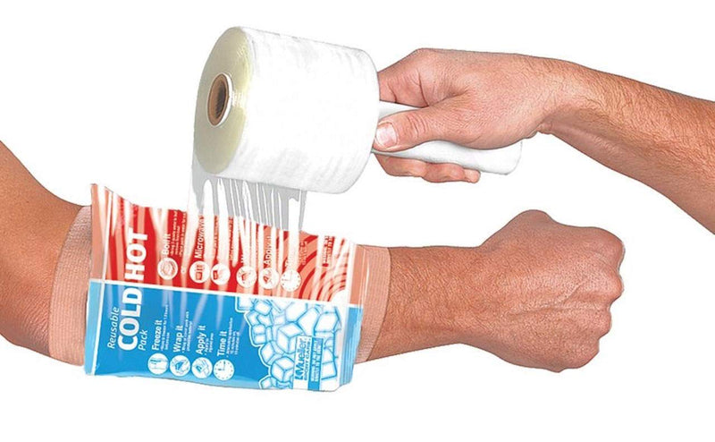 [Australia - AusPower] - Mueller EZ-Wrap Plastic Film w/Handle - Each (4 in X 1000 ft roll) 