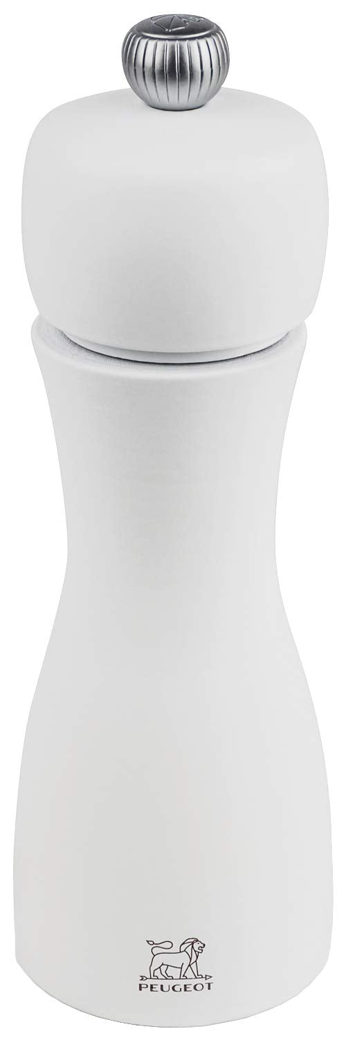 [Australia - AusPower] - Peugeot Tahiti 6 Inch Salt Mill, White Matte 6-Inch 