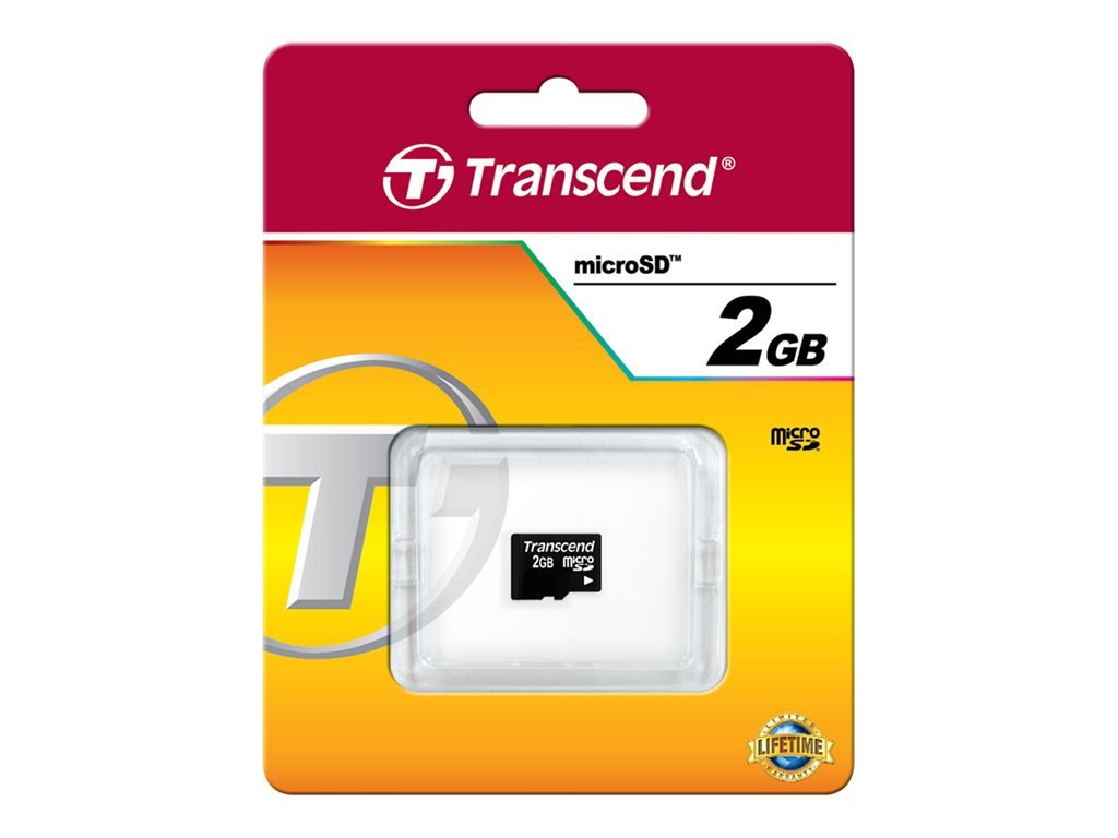 [Australia - AusPower] - Transcend 2 GB microSD Flash Memory Card (Without SD Adapter) TS2GUSDC 