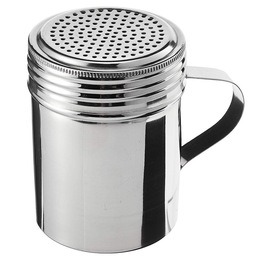 [Australia - AusPower] - Winware Stainless Steel Dredges 10-Ounce with Handle 5 inches X 4.75 inches X 1.5 inches 