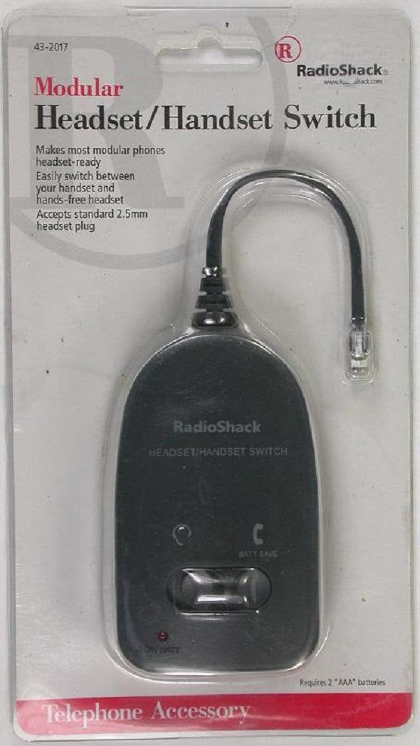 [Australia - AusPower] - RadioShack Headset/Handset Switch 