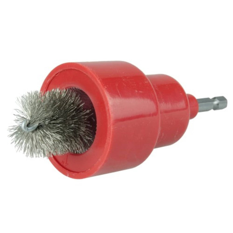 [Australia - AusPower] - Weiler 36305 Spiral Wire Brush Tool, Stainlesss Steel, 1", 1-1/8 inches, Made in The USA 1" 