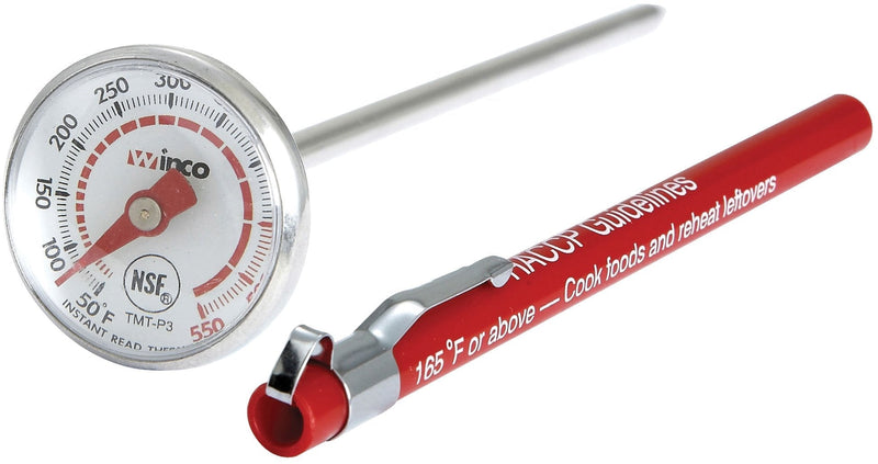 [Australia - AusPower] - Winco Pocket Test Thermometer with 50 to 550-Degree Fahrenheit Temperature Range 