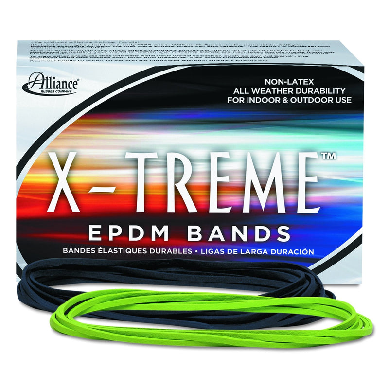 [Australia - AusPower] - Alliance Rubber 02005 EPDM Non-Latex Rubber X-treme File Bands, 200 Units (7" x 1/8", Lime Green) 175 packs 