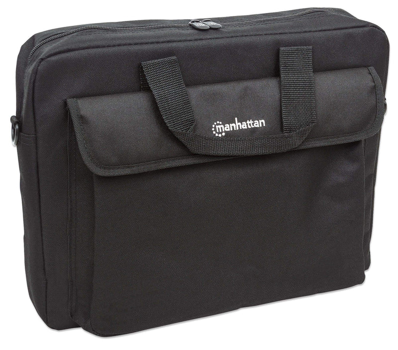 [Australia - AusPower] - Manhattan 15.6-Inch Notebook Briefcase, Black (438889) 