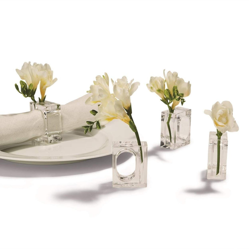 [Australia - AusPower] - Two's Company Set of 4 Napkin Rings/bud Vase 