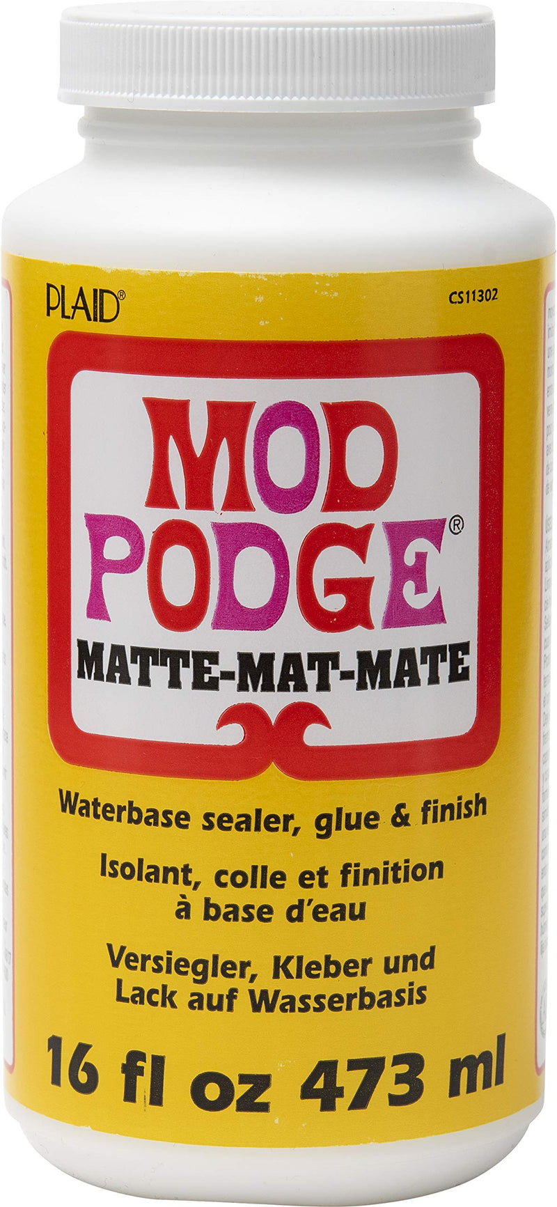 [Australia - AusPower] - Mod Podge CS11302 Waterbase Sealer, Glue and Finish, 16 oz, Matte 
