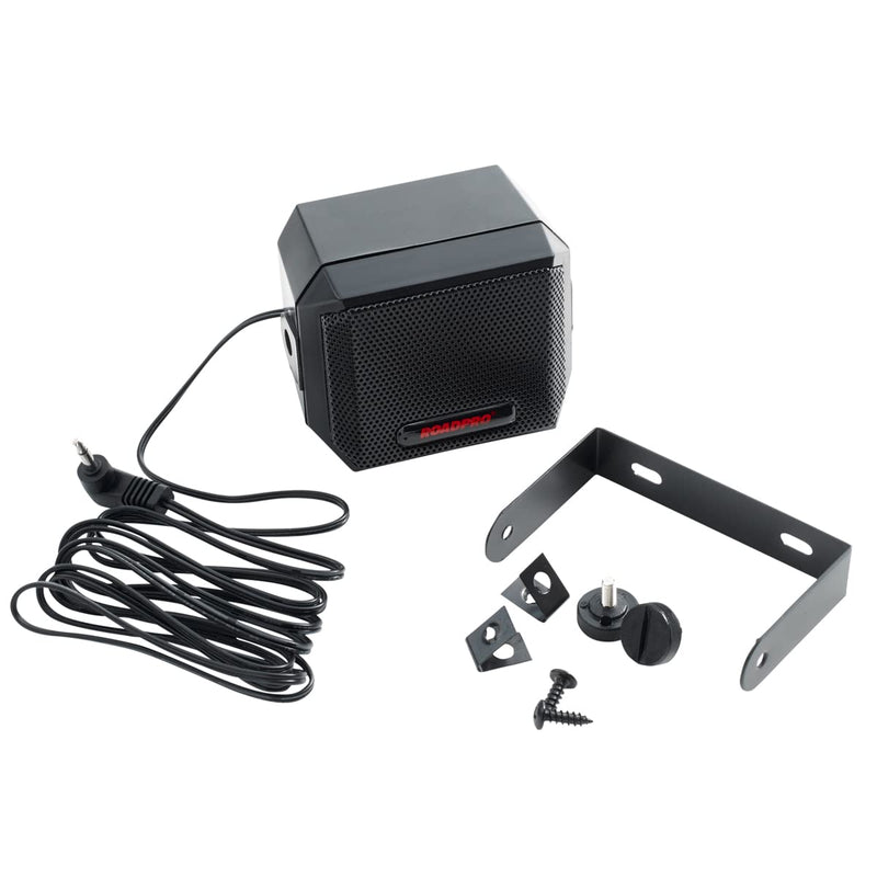 [Australia - AusPower] - Roadpro RP-101C CB Extension Speaker with Swivel Bracket, Black 