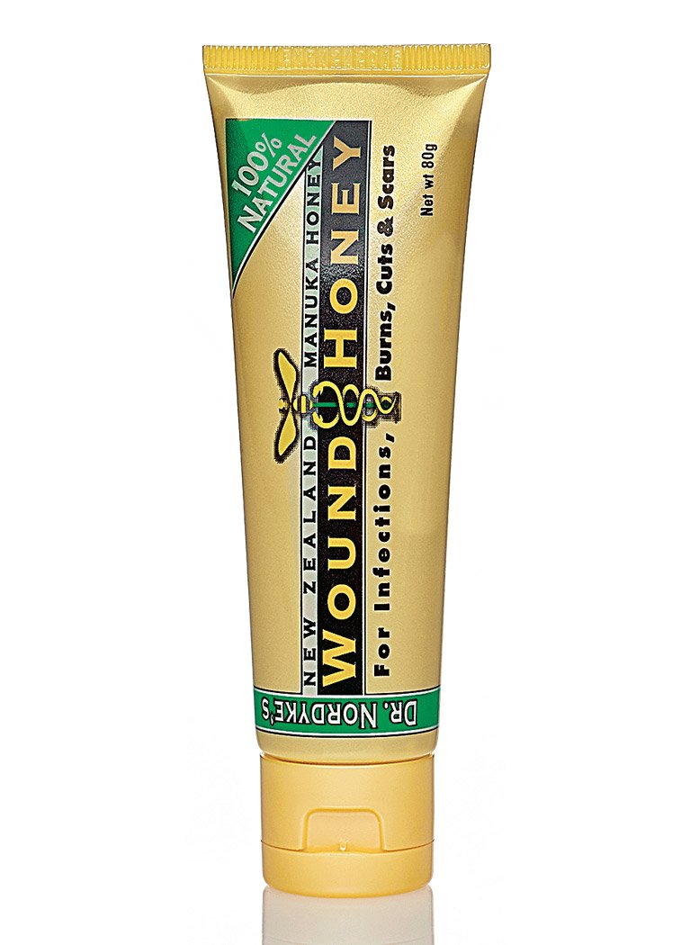 [Australia - AusPower] - Dr. Nordyke's Wound Honey New Zealand Manuka Honey for Infections,Burns,Cuts and Scars (80g) 2.8 Ounce (Pack of 1) 