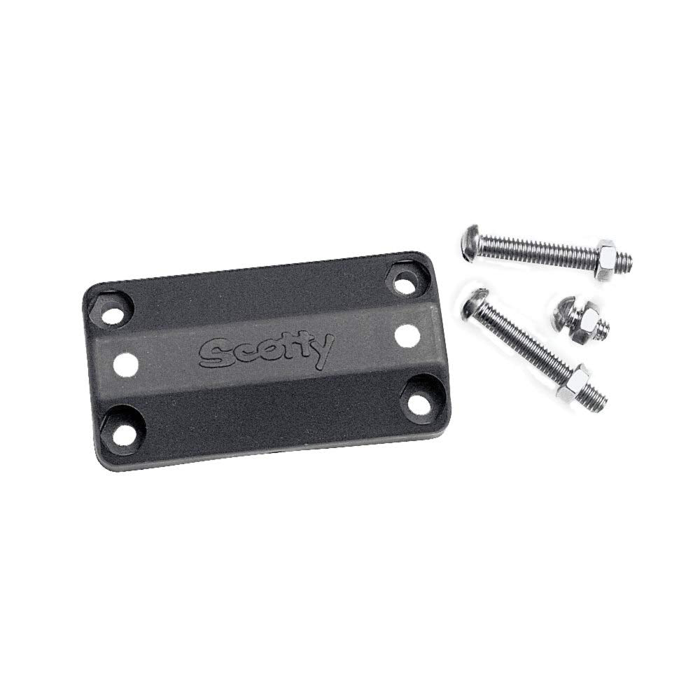 [Australia - AusPower] - Scotty #242 Rail Mount Adapter for Side Deck Mount Black 