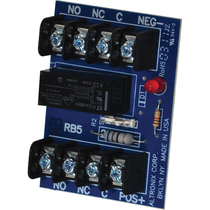 [Australia - AusPower] - Altronix Relay Module 6/12VDC 120Ma DPDT, Blue, 1 (RB5) 