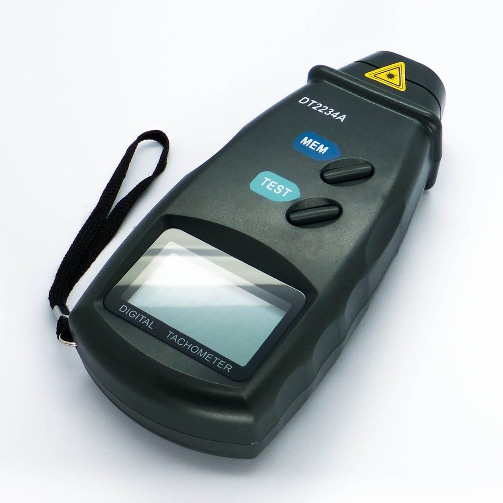 [Australia - AusPower] - Digital Photo Laser Tachometer Non Contact Tach RPM Meter 