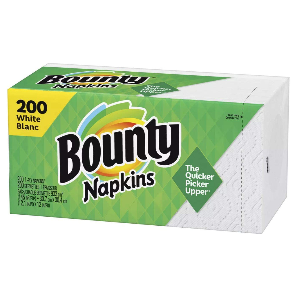 [Australia - AusPower] - Bounty Quilted Napkins, 1 Ply 200 ea 