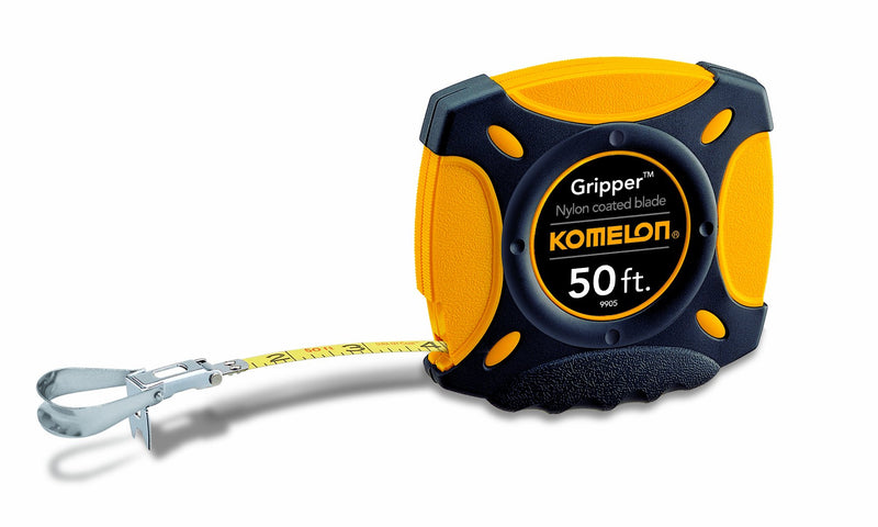 [Australia - AusPower] - Komelon 9905 Gripper Closed Case Long Steel Tape Measure, 50-Feet 
