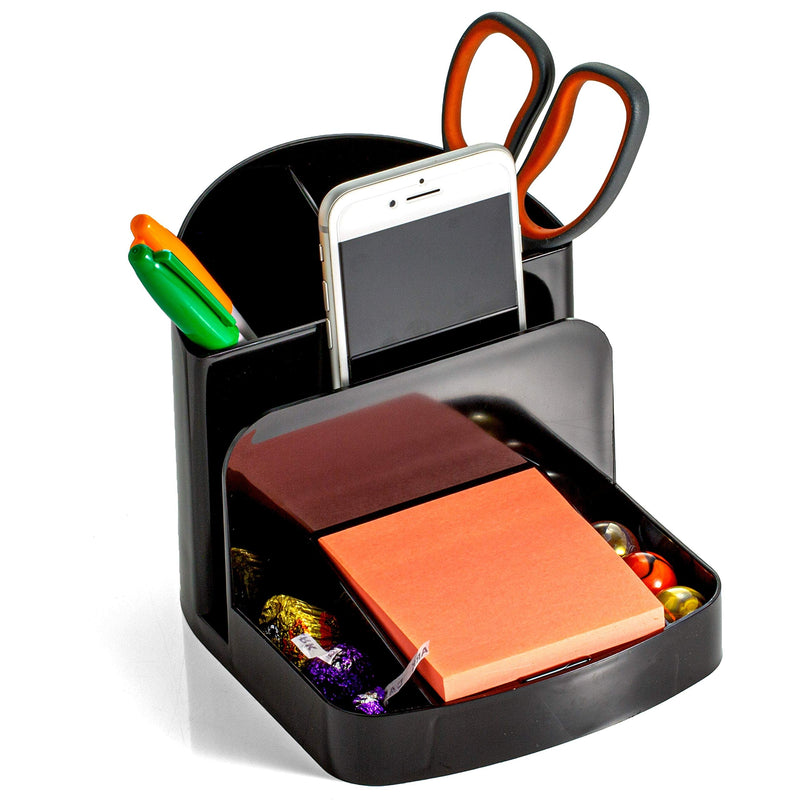 [Australia - AusPower] - Officemate Recycled Deluxe Desk Organizer, Black (26022) 
