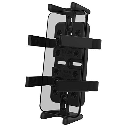 [Australia - AusPower] - RAM Mounts Finger-Grip Universal GPS and Radio Holder RAM-HOL-UN4U Compatible with RAM B 1" and C 1.5" Components 